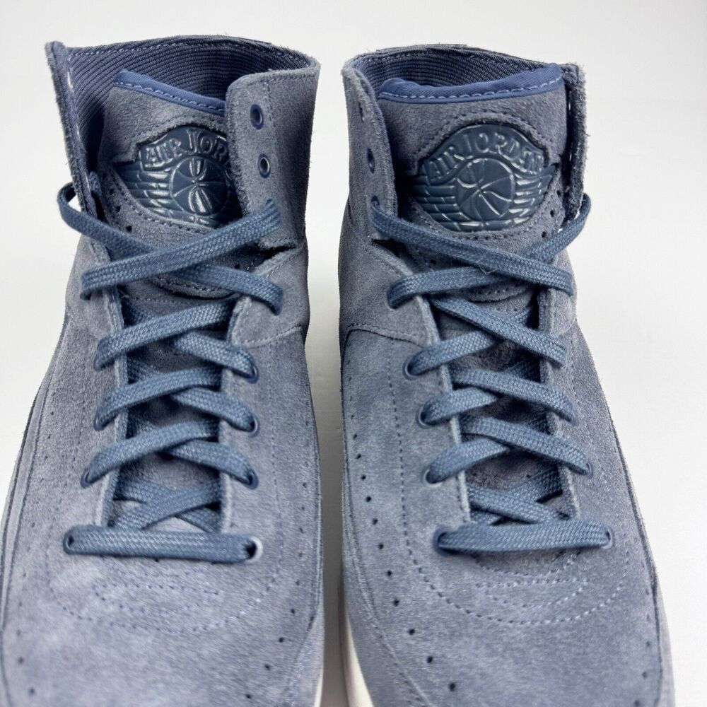 New Air Jordan 2 Retro Deconstructed Thunder Blue Mens Size 8 EUC 897521-402 - Picture 5 of 14